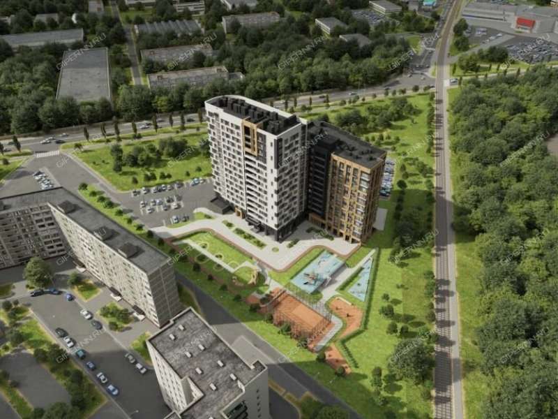 двухкомнатная квартира на улице Красных Зорь