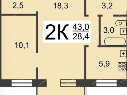 2-komnatnaya-ul-sazanova-d-8 фото