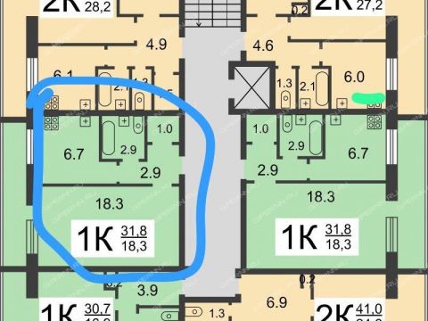 1-komnatnaya-ul-tereshkovoy-d-8 фото