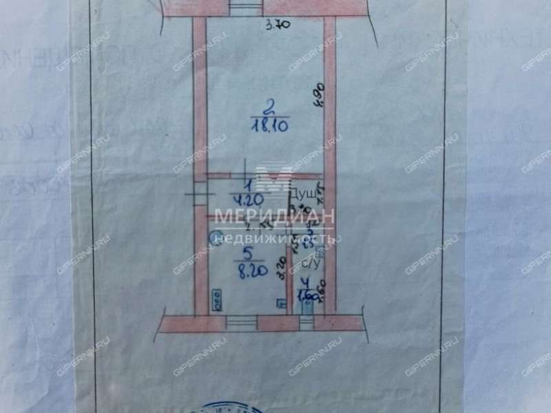 однокомнатная квартира на улице Лесная дом 267 село Останкино