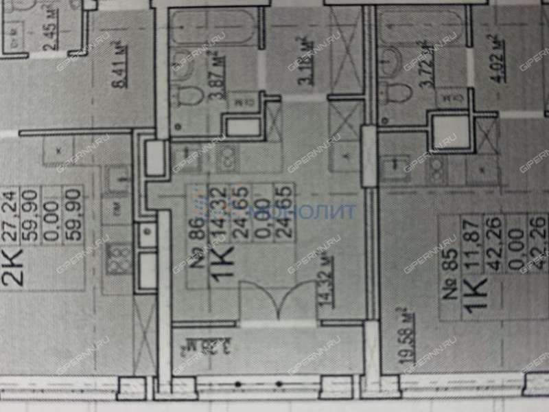 квартира-студия на Комсомольском шоссе дом 11