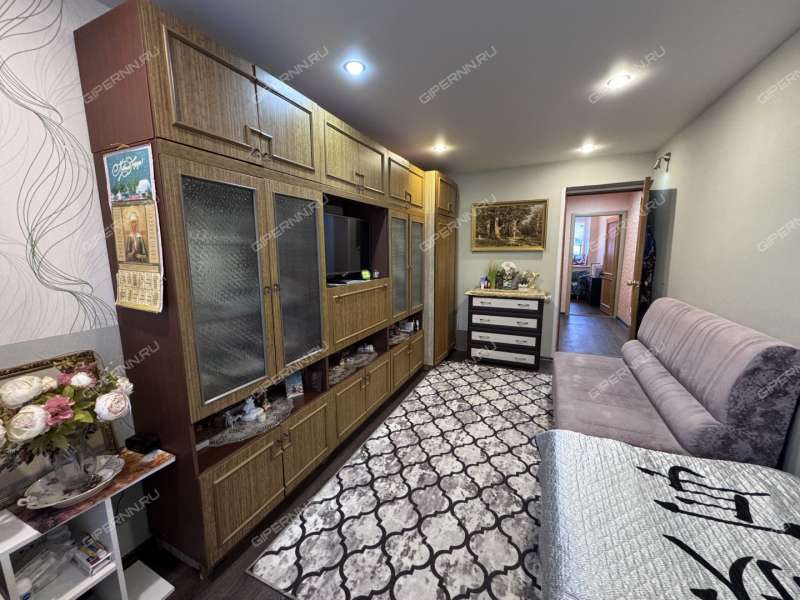 трёхкомнатная квартира на улице Попова дом 22 город Дзержинск