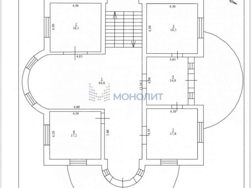 дом на Полевой улице деревня Бурцево