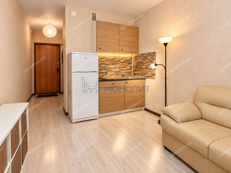 квартира-студия на Бурнаковской улице дом 95