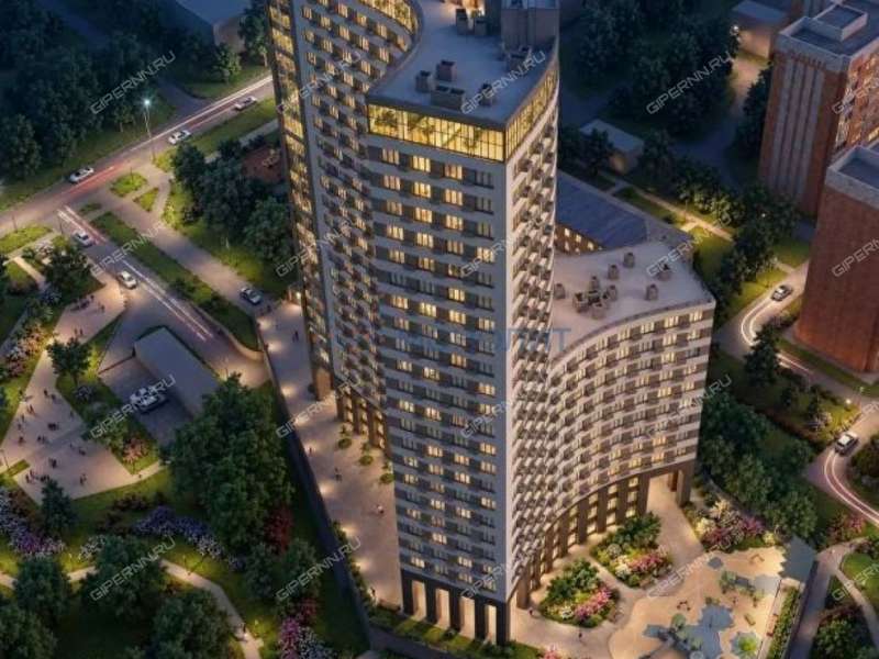 трёхкомнатная квартира в новостройке на улице 40 лет Октября