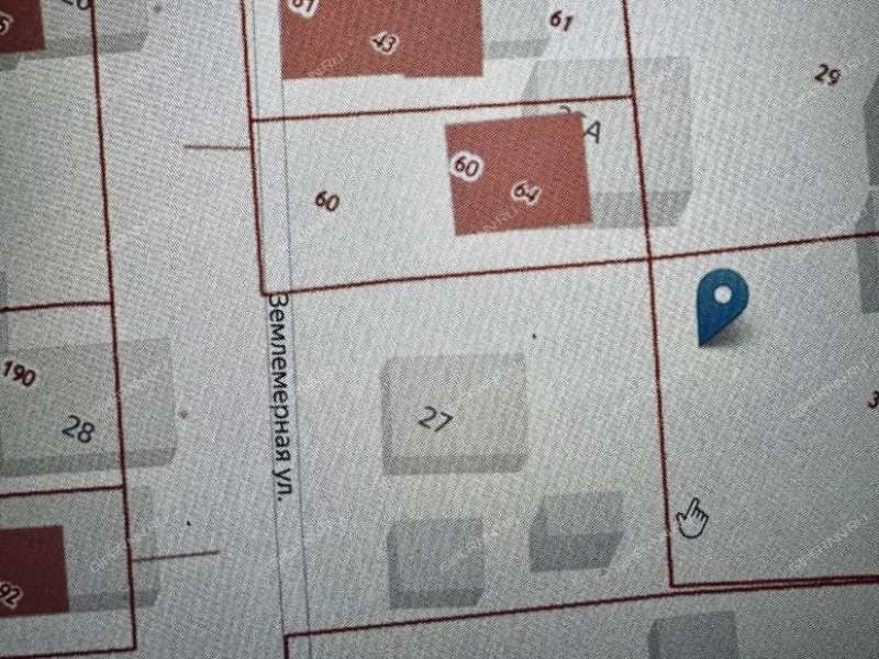 земельный участок 8,1 сотки Землемерная улица