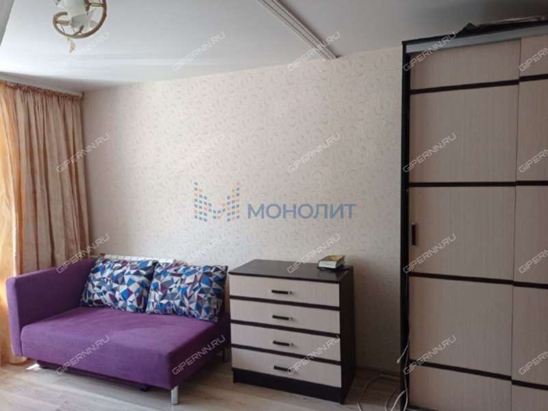 однокомнатная квартира на Пушкинской улице дом 18 город Дзержинск