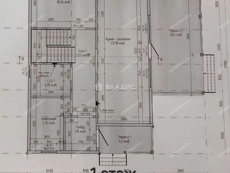 дом на улице Островского рабочий посёлок Горбатовка