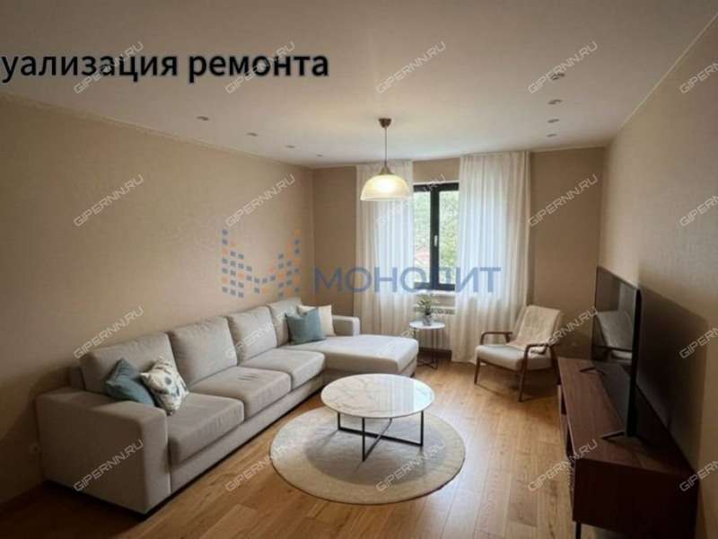 двухкомнатная квартира на улице Надежды Сусловой дом 12