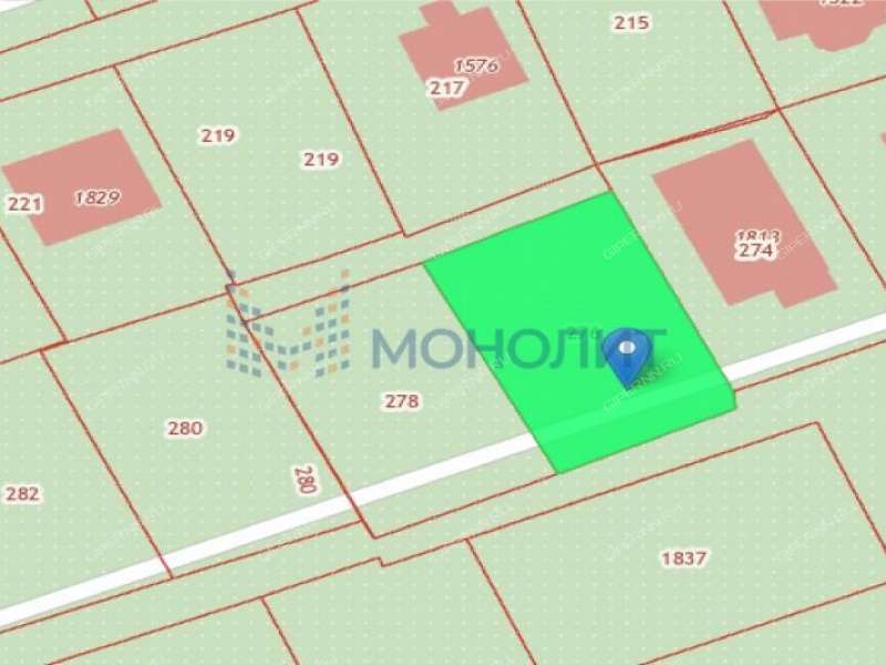 земельный участок 8,1 сотки Деловая улица