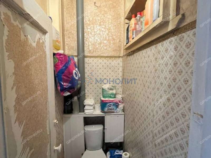 двухкомнатная квартира в переулке Жуковского дом 5 город Дзержинск