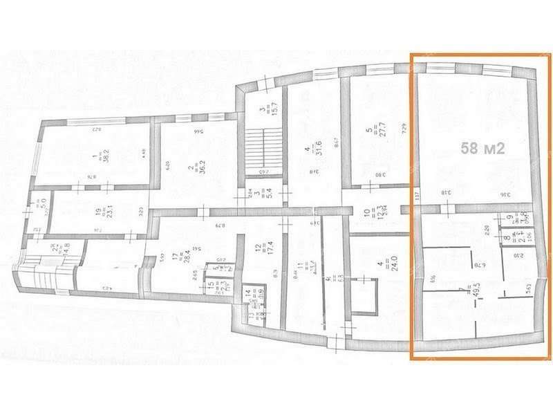 помещение под офис на Грузинская ул. 37