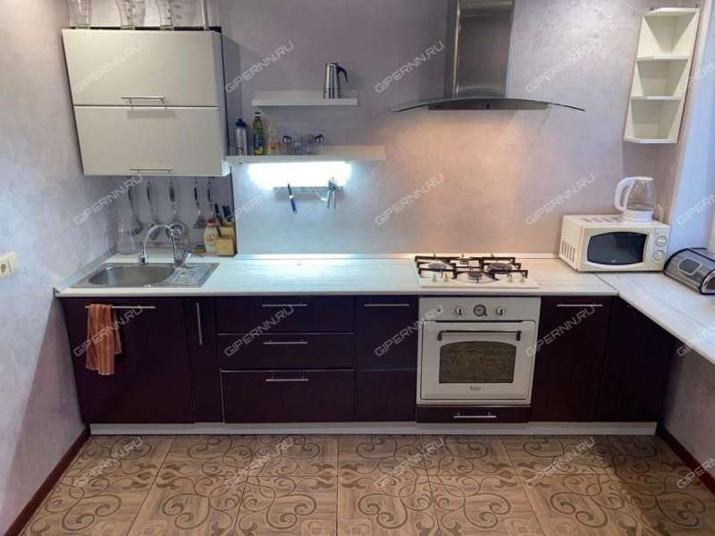 двухкомнатная квартира на улице Пушкина дом 3 город Выкса