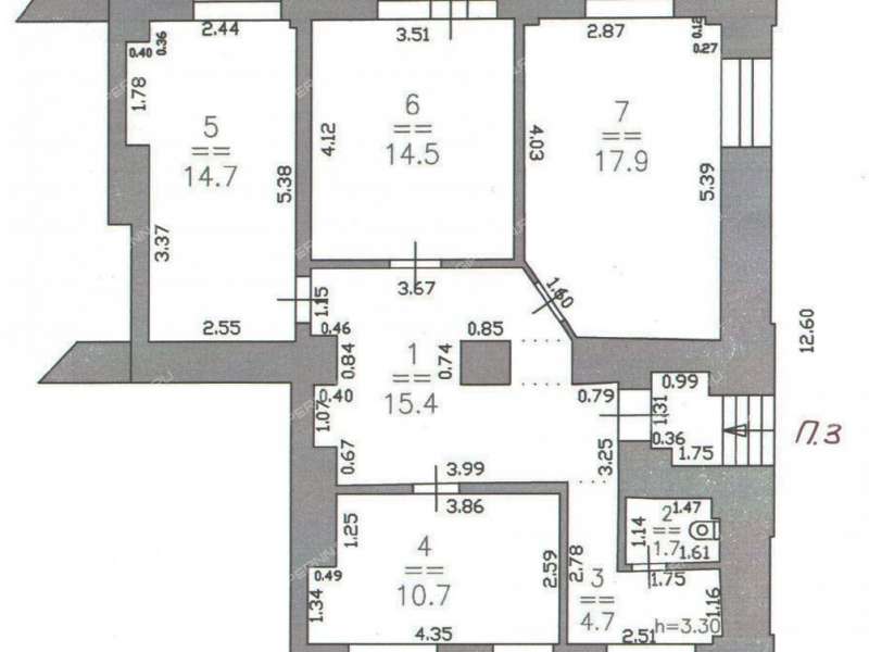 помещение под офис, торговую площадь на улице Минина