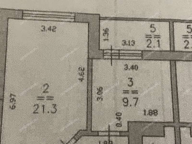 однокомнатная квартира на Молодёжном проспекте дом 31 к1