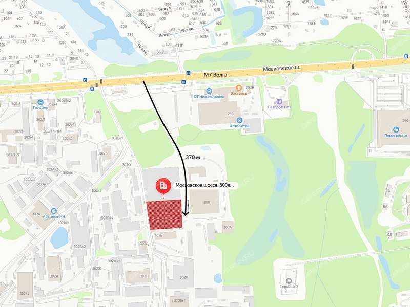 помещение под склад на Московское ш, д.300