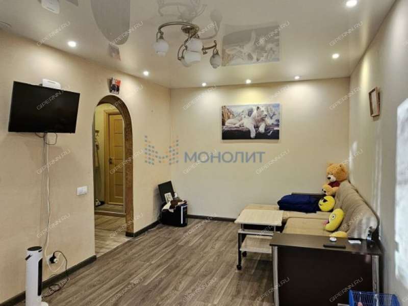 двухкомнатная квартира на улице имени Генерала Ивлиева дом 20