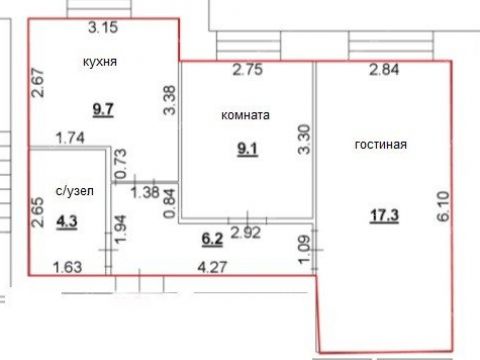 2-komnatnaya-gorod-kstovo-kstovskiy-rayon фото