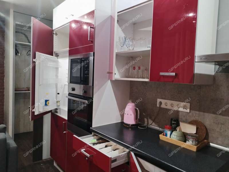 квартира-студия на сутки на проспекте Гагарина дом 101 к2