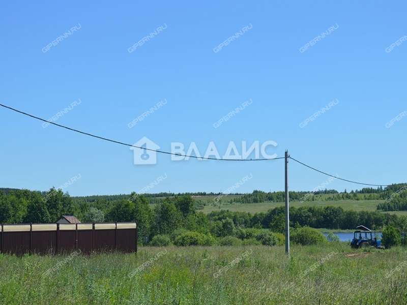 земельный участок 10 соток Жемчужная улица деревня Инютино