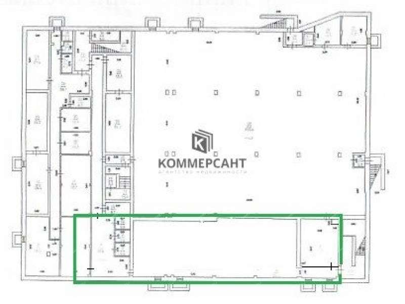 помещение под торговую площадь на улице Краснодонцев