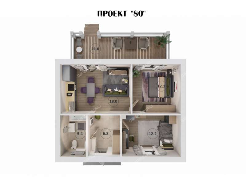 дом на  ЖК «Свой Черемушки»