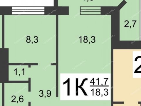 1-komnatnaya-ul-narodnaya-d-37 фото