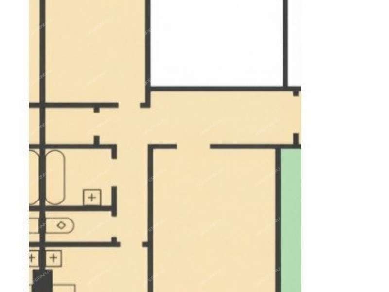 двухкомнатная квартира на Комсомольской площади дом 6 к2