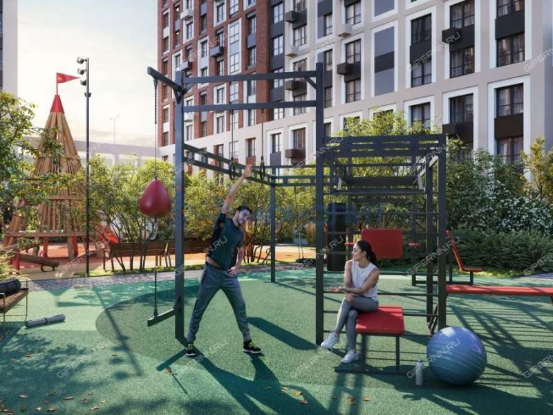 однокомнатная квартира в новостройке на Электрической улице