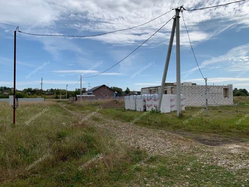 земельный участок 10 соток Заречная улица деревня Пруды