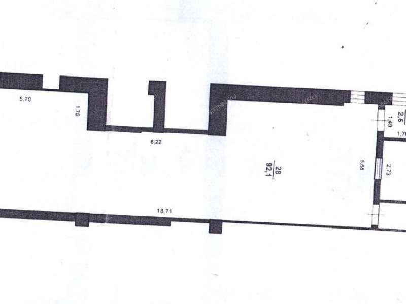 помещение под торговую площадь на Веденяпина ул., д.21