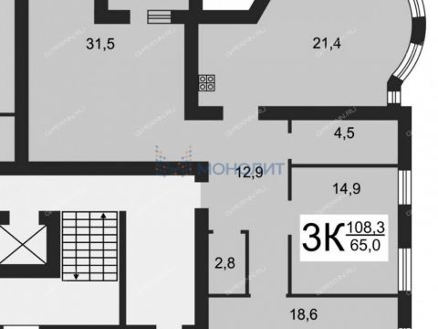 3-komnatnaya-ul-proletarskaya-d-10a фото