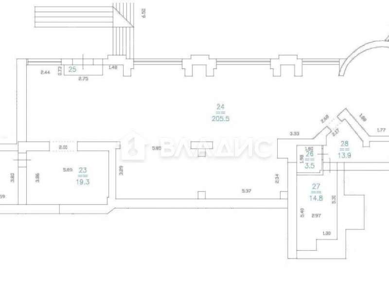 помещение под помещение свободного назначения на Мещерском бульваре