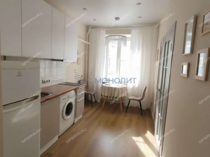 однокомнатная квартира на улице Луначарского дом 2/18