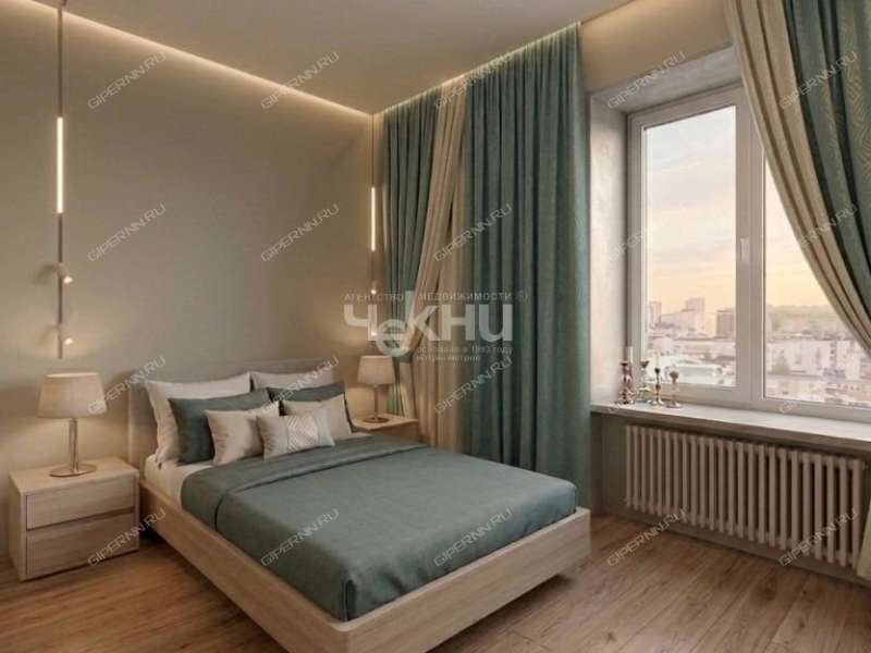 пятикомнатная квартира на улице Композитора Касьянова дом 1