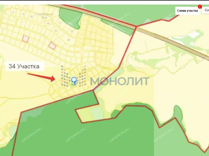 земельный участок под коттеджный посёлок в Богородском районе Нижегородской области