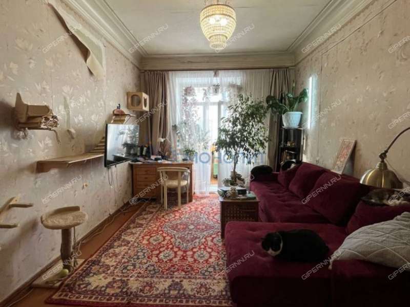 двухкомнатная квартира в переулке Жуковского дом 5 город Дзержинск