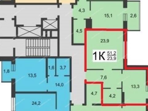 1-komnatnaya-nab-volzhskaya-d-8 фото
