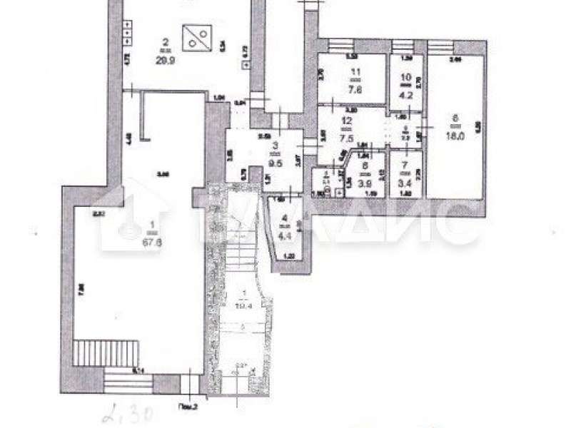 помещение под помещение свободного назначения на Большой Покровской улице