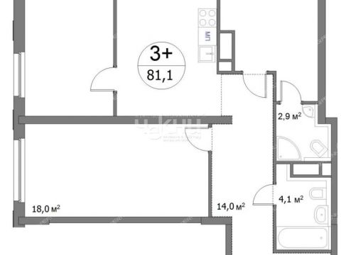 3-komnatnaya-ul-sergeya-akimova-d-50 фото